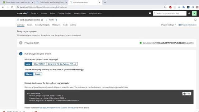 Analizar proyecto Java Maven con SonarQube смотреть онлайн