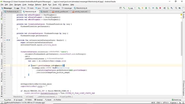 Android Messenger App 2019 - Android Firebase Tutorials - Part 18 смотреть онлайн