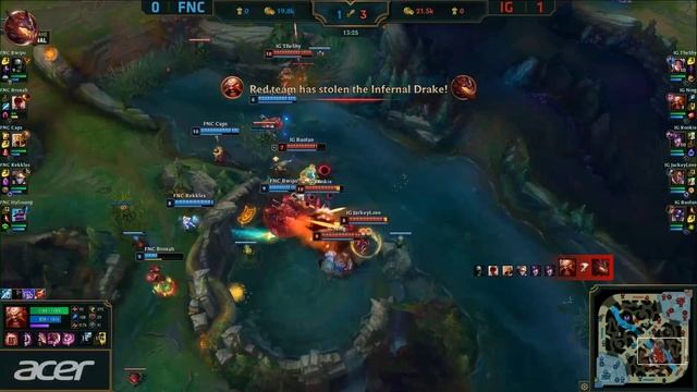 FNC vs. IG | Финал Игра 2 Worlds Final 2018 | Fnatic vs. Invictus Gaming смотреть онлайн