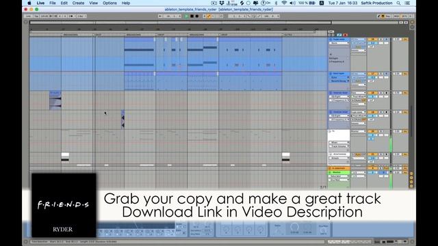 Tech House Ableton Template - FRIENDS by Ryder смотреть онлайн