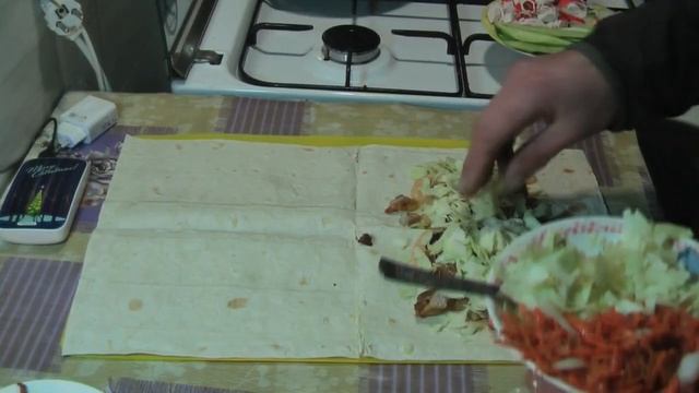 Лучший Славянский лаваш с крабовыми палочками! смотреть онлайн