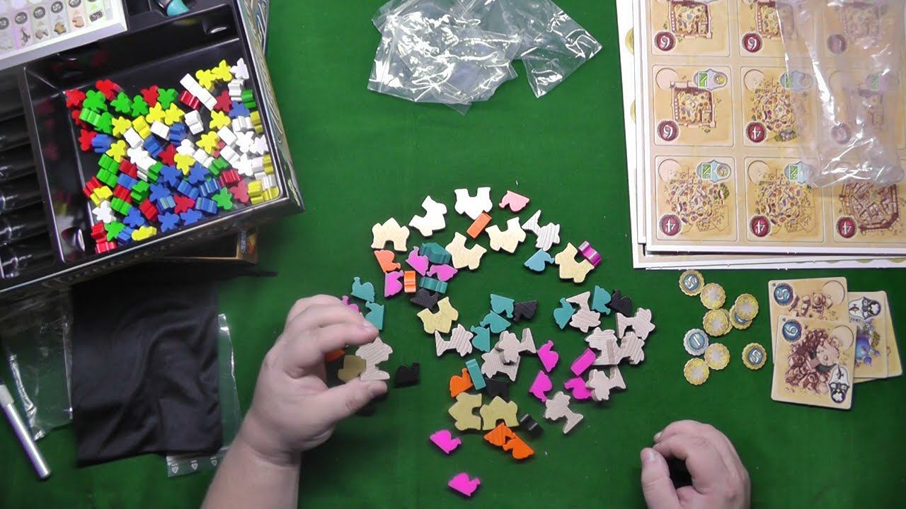 Пять племён (Five Tribes, 2014) (unboxing) смотреть онлайн