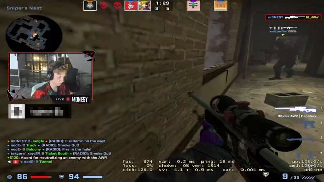 M0NESY ПОКАЗАЛ НЕВЕРОЯТНО КРУТУЮ СТРЕЛЬБУ НА FACEIT 4000 ELO | M0NESY РАЗНОСИТ 4000 ELO КРИПОВ смотреть онлайн