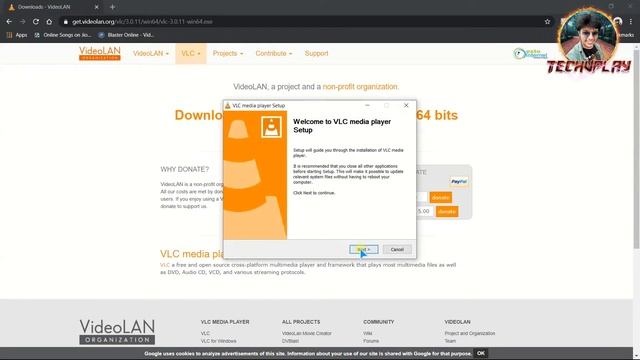 Download VLC Player Easily Win10 | How to Download VLC Media Player for Windows 10 | Hindi Tutoria смотреть онлайн
