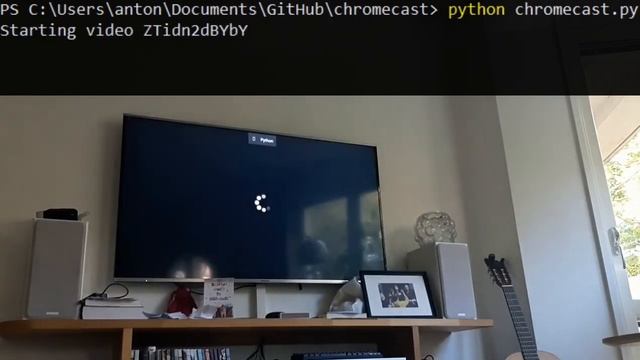 Python Chromecast смотреть онлайн