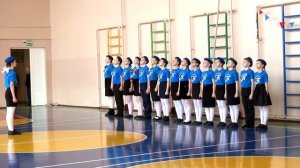 Смотр строя и песни  отряд "Десант" МАОУ СОШ 3 УИОП