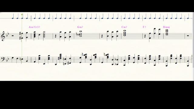 Autumn Leaves + Piano partitura + PDF + Tutorial Sinthesya смотреть онлайн