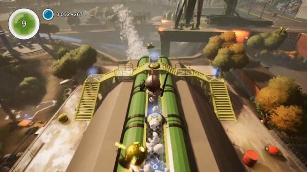 Bang On Balls: Chronicles Space Race Gameplay