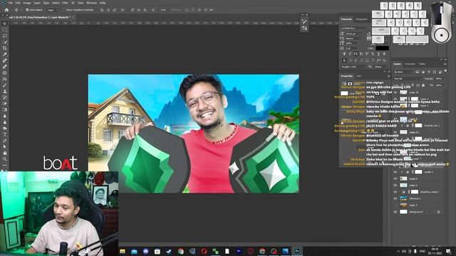 Making thumbnails live ! | Photoshop Livestream it is смотреть онлайн