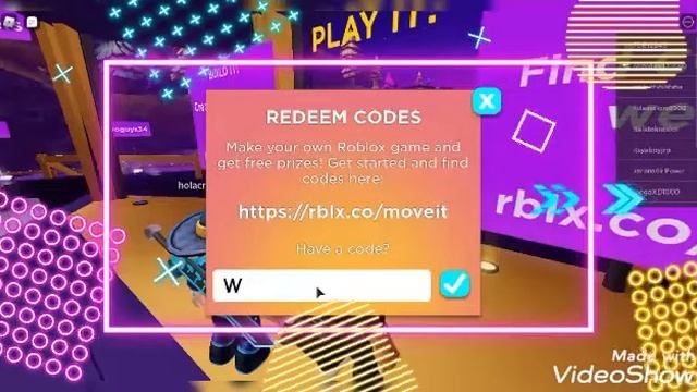 Build It Play It Codes(Roblox) смотреть онлайн