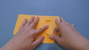 Как сделать конверт из бумаги а4 для денег без клея своими руками. Оригами.