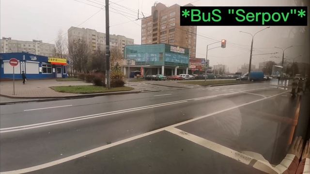 МИНСК (Беларусь) | Поездка на Троллейбусе; БКМ-321; борт. 4707; марш. 9 (06.11.2022 г.)