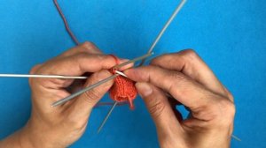 Вязание пуговицы спицами