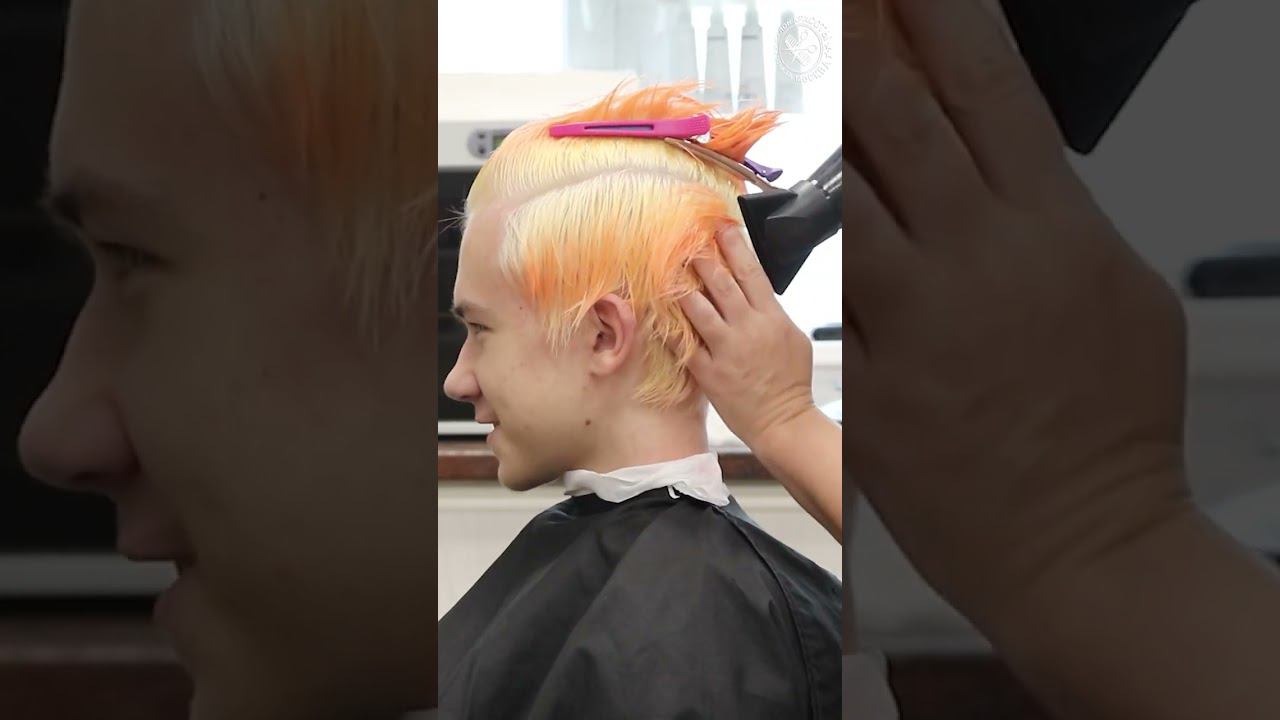 Покрасил в красный цвет и постригся смотреть онлайн