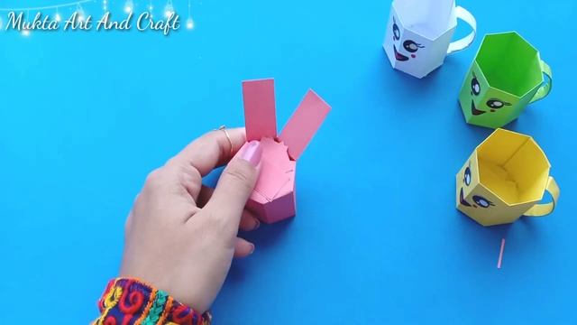 DIY Mini Paper Cup / Paper Crafts for School / Paper Origami Craft смотреть онлайн