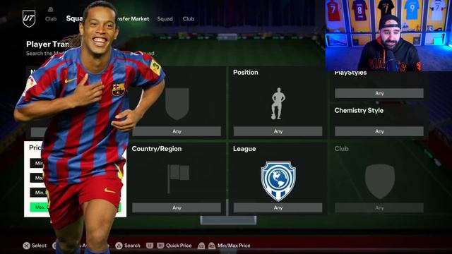 I Used The ULTIMATE Past Present Barcelona Team