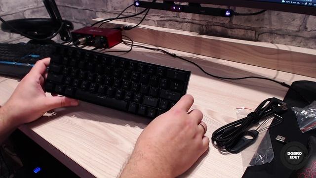 ✅ ОБЗОР КЛАВИАТУРЫ DARK PROJECT KD63A Wireless смотреть онлайн