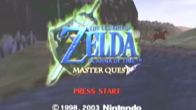 Zelda Ocarina of Time Master Quest Gamecube game смотреть онлайн