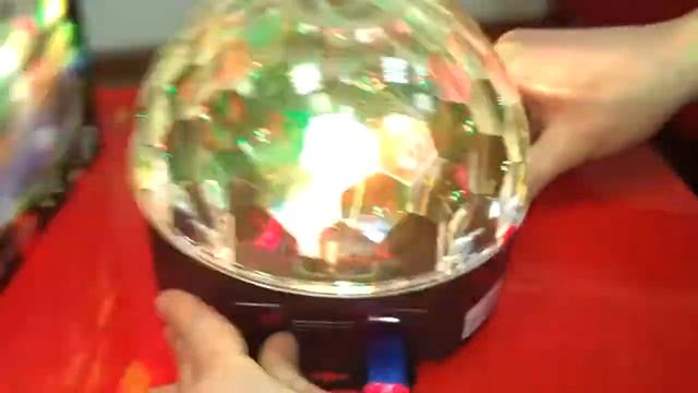 Светодиодный диско шар Led Magic Ball смотреть онлайн
