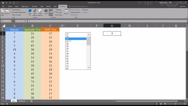 Selecting Values With A Form Control Listbox On An Excel Worksheet