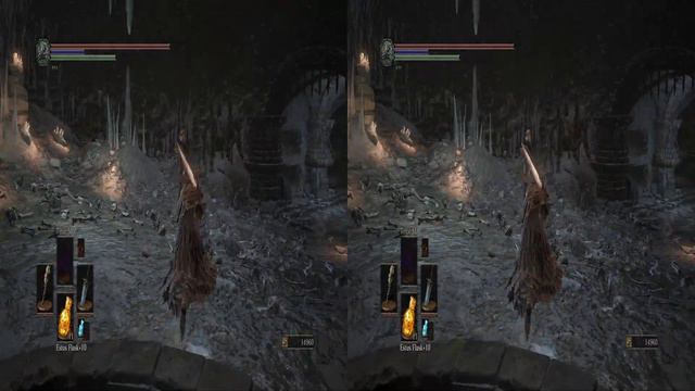 Dark Souls 3 - Familiar environments in 3D, Part 1 - VorpX - SBS (Side by Side) 3D - 1080p смотреть онлайн