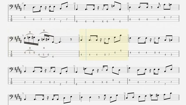 Lamp - 最終列車は25時 (Last train at 25 o'clock) (bass tab) смотреть онлайн