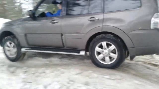 паджеро 4 ходы подвески. смотреть онлайн