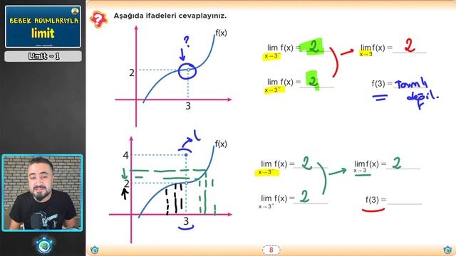 Limit 1 | Bebek Adımları | Rehber Matematik #bebekadımları смотреть онлайн