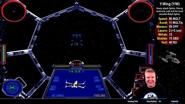 Star Wars: TIE Fighter - Battle 1, Mission 2: "Red Alert" смотреть онлайн