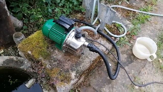 Подключение  насоса