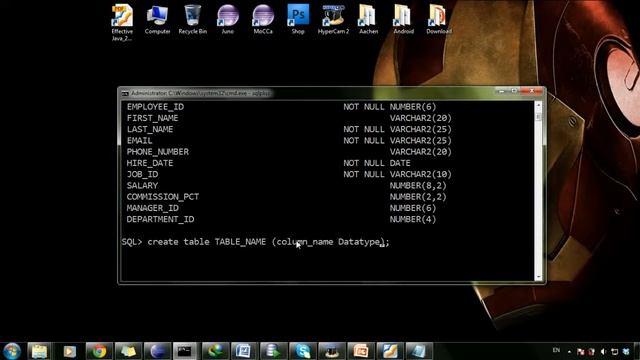 ORACLE SQL 29 Create table YouTube смотреть онлайн