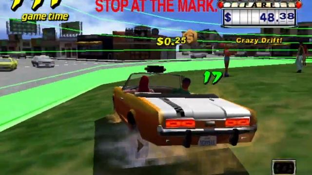 Crazy Taxi - Original map - Another day mode смотреть онлайн