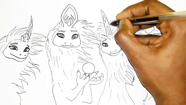 How To Draw + Colour Dragons Chooses Sisu | Raya and the last Dragon | Disney Raya ? смотреть онлайн