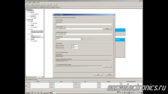 CubeMX+Pinboard 2+Keil4+CoLink. смотреть онлайн