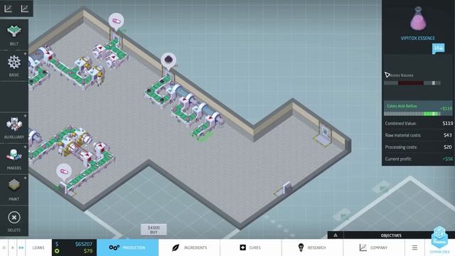 Big Pharma (PC - First Look/Gameplay) - An Evening With Sips смотреть онлайн