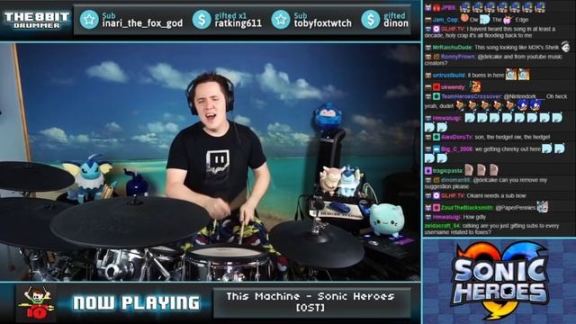Sonic Heroes - This Machine On Drums! смотреть онлайн