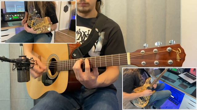 Death - Voice of the Soul (Full guitar cover) смотреть онлайн