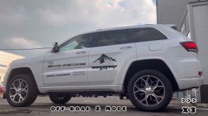 Работа пневмо-подвески Grand Cherokee wk2