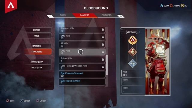 How to remove all your BADGES and TRACKERS in Apex legends *SEASON 4* (tutorial) PS4 смотреть онлайн