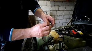 мерс 190 ом601 замена распылителей форсунок, замер компрессии