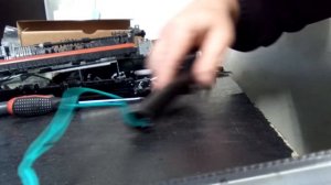 Принтер НР М426 пачкает и заминает лист/ Замена термопленки НР М426.