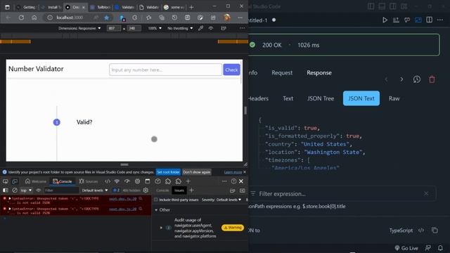 ? Get Phone Number Data With Next.js 13 - Part 2 (Tailwind CSS, Tailblocks, API Ninjas, Rapid API) смотреть онлайн
