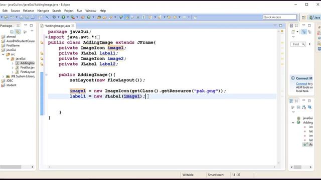 Java GUI Tutorial 3 Adding Images To Window смотреть онлайн