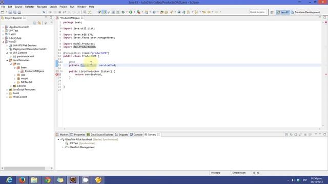 Ejemplo JSF y JPA con IDE Eclipse смотреть онлайн