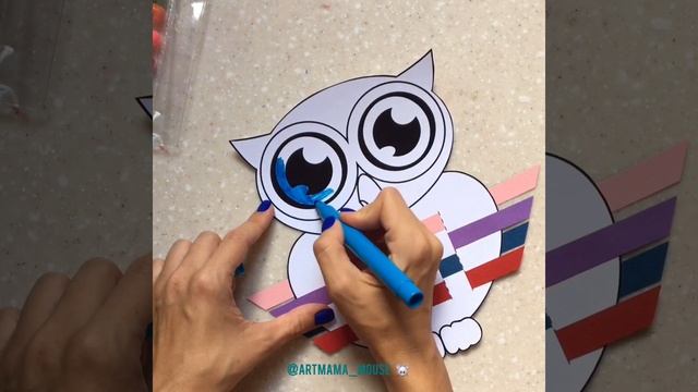Поделки из бумаги "Коврики-плетёнки" смотреть онлайн