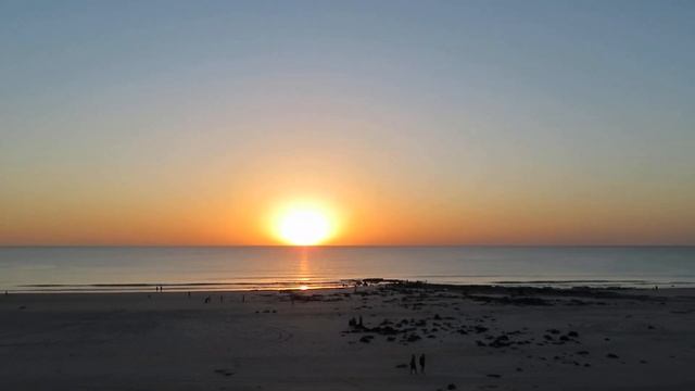 Cable Beach Broome, Australia Sunset смотреть онлайн