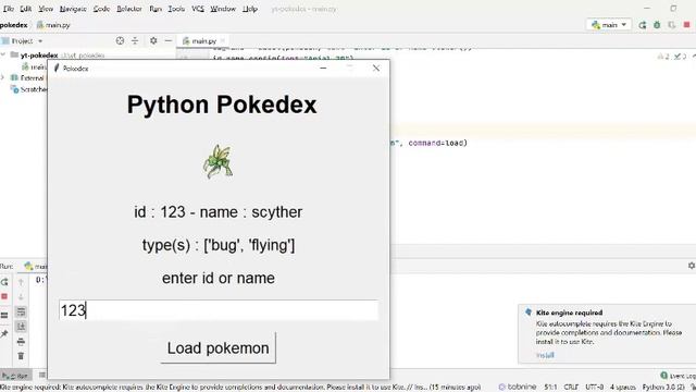 Pokedex using Python смотреть онлайн