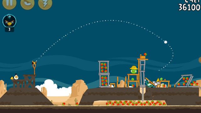 🐦🐖Let's Play Angry Birds. Episode 5 "Ham'em High" Levels from 13-1 to 13-15 Walkthrough. смотреть онлайн