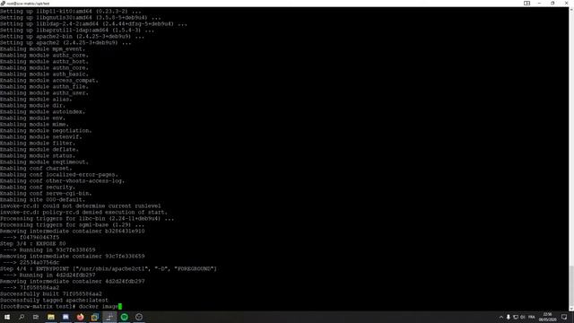 Install and run apache on docker смотреть онлайн