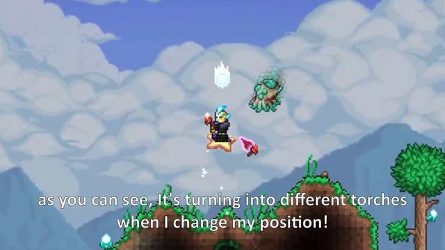 Summoning rainbow torch god in Terraria 1.4? (Torch god event explained) смотреть онлайн